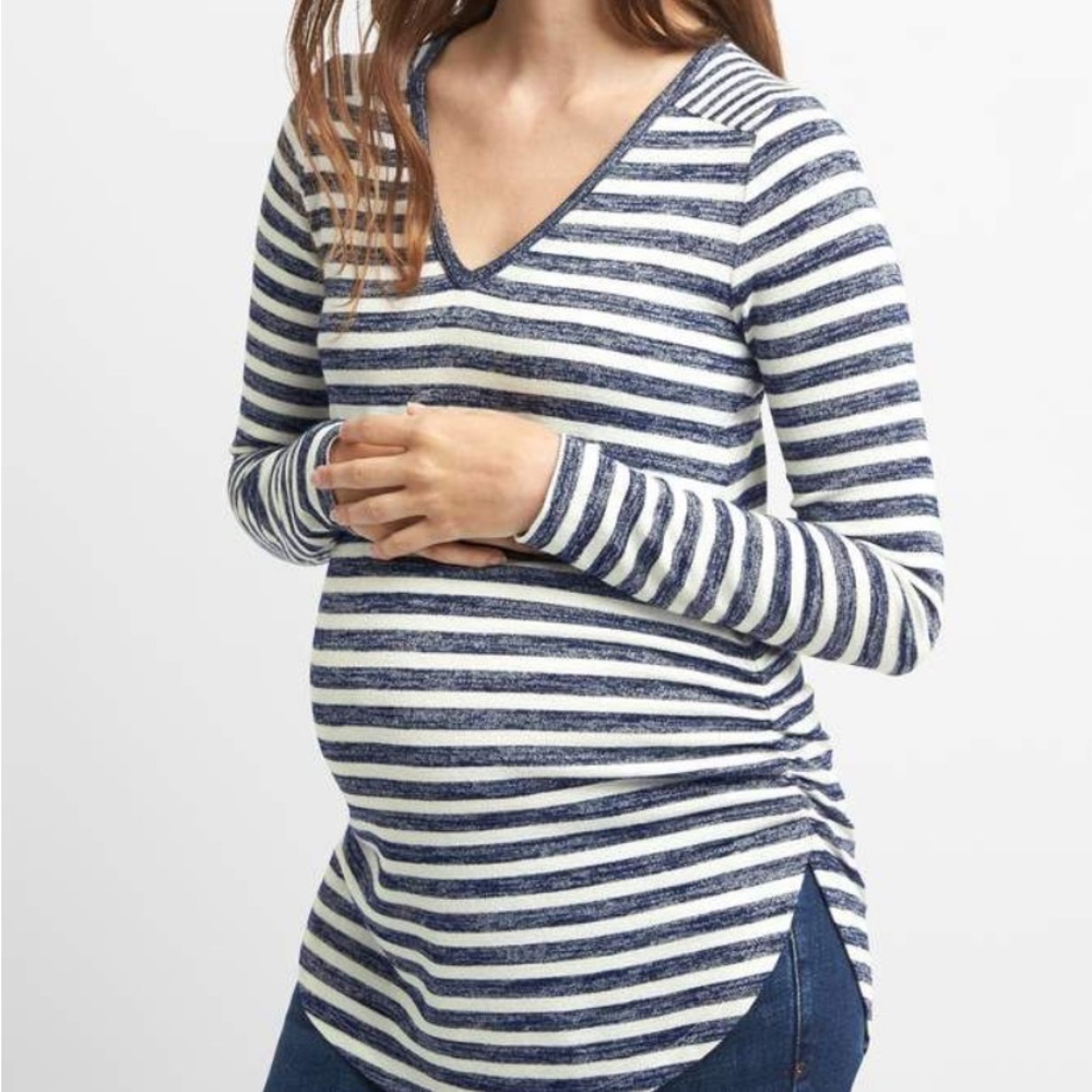 GAP Striped Maternity Tee